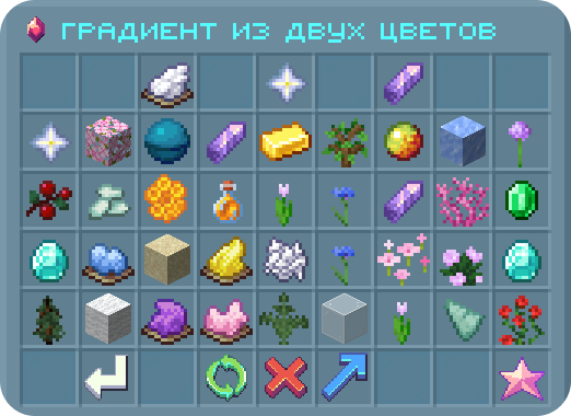 Градиенты из двух цветов